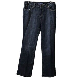 Baccini Vintage Y2K Bedazzled Pockets Low Rise Flare Jean's 10